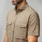 Fjällräven Övik Air Stretch Hemd kurzarm suede brown (Herren) Vorschaubild