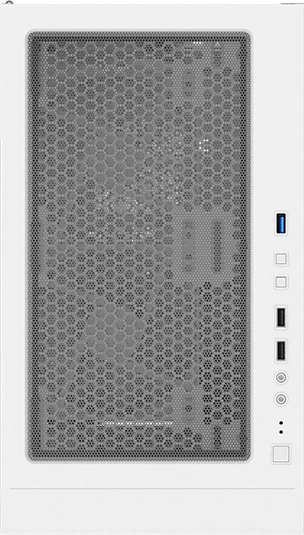 Montech X3 Glass, weiß, Glasfenster
