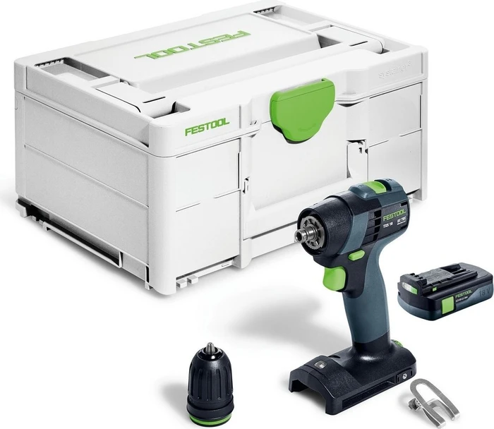 Festool TXS 18-Basic-3.0 Akku-Bohrschrauber inkl. Systainer + Akku 3.0Ah