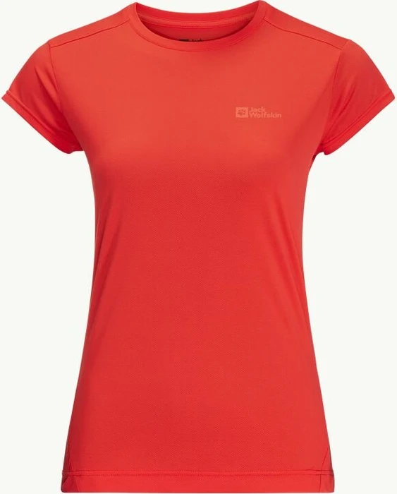 Jack Wolfskin Prelight Funktionsshirt kurzarm tango orange (Damen)