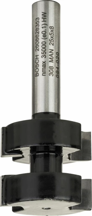 Bosch Professional HM Federfräser, (D)25x5x58mm, 1 Stück