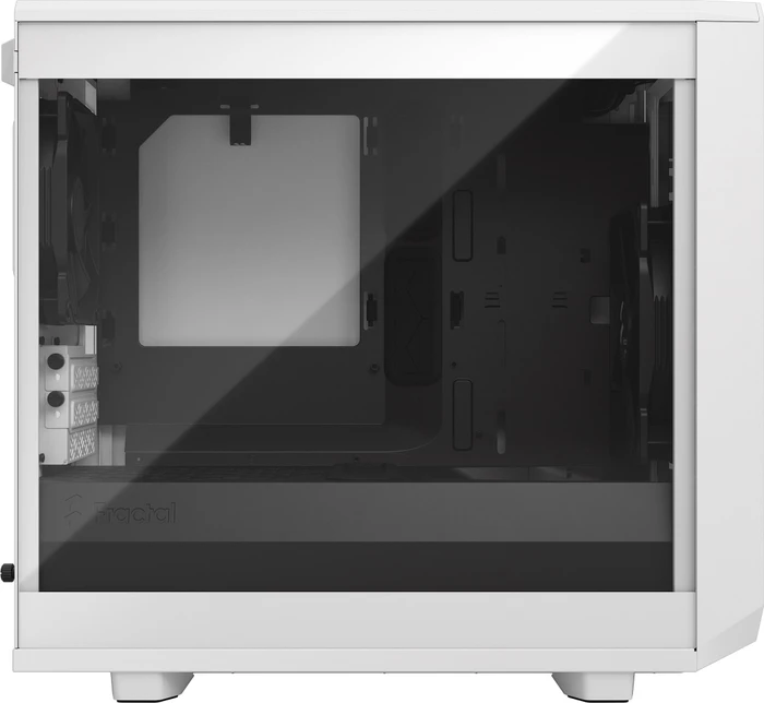 Fractal Design Meshify 2 Nano White TG Clear Tint, Glasfenster, Mini-ITX