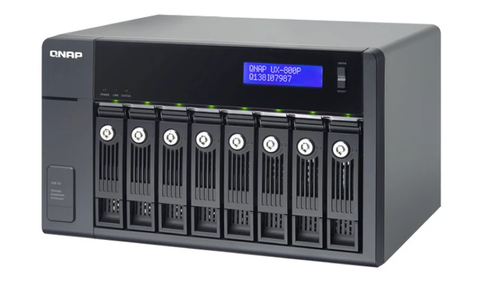 QNAP Expansion Unit UX-800p 32TB, 1x USB-A 3.0