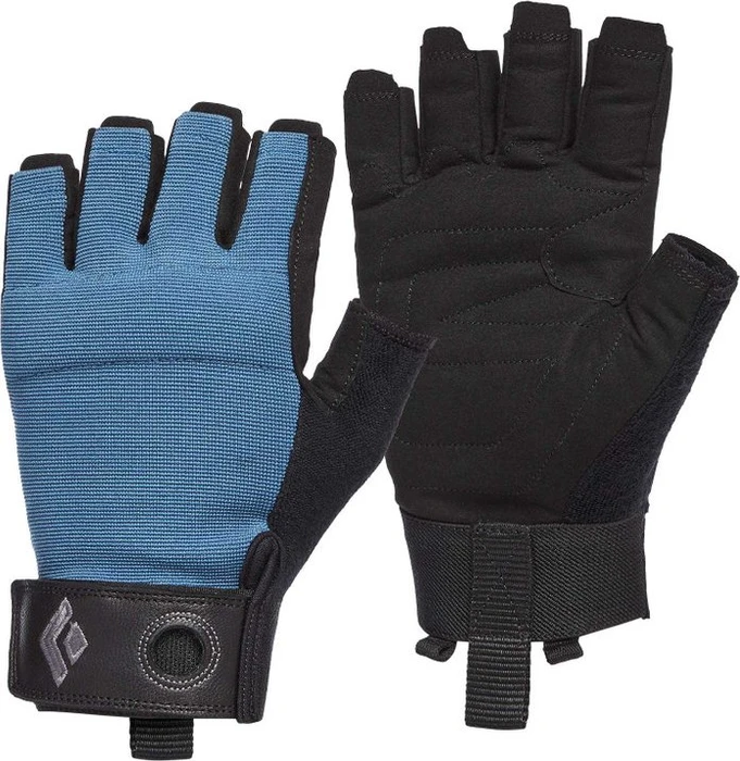 Black Diamond Crag Half-Finger Klettersteighandschuhe astral blue