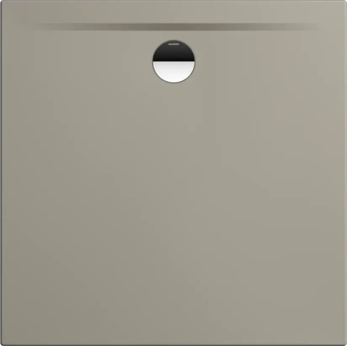 Kaldewei Superplan Zero 1516-1 Duschwanne 80x80cm, Secure Plus, warm grey50