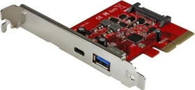 StarTech 1x USB-C 3.1, 1x USB-A 3.1, PCIe 2.0 x4 (PEXUSB311A1C)