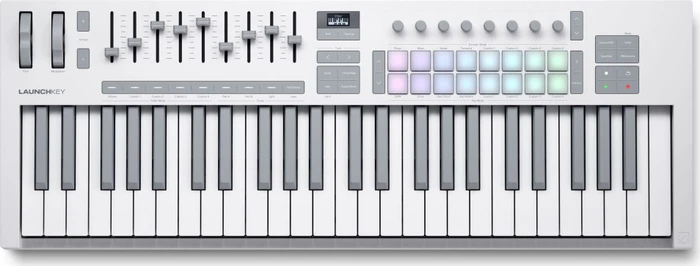 Novation Launchkey 49 MK4 weiß