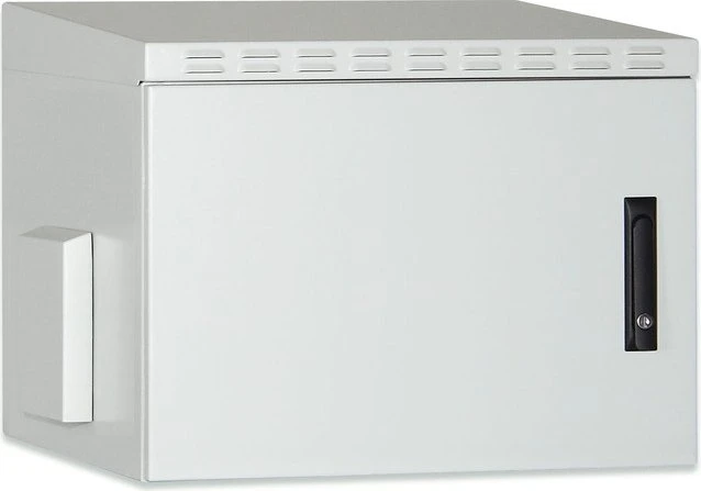 Digitus Professional Outdoor Wandschrank 9HE, Doppelwandstruktur, IP55, grau, 450mm tief