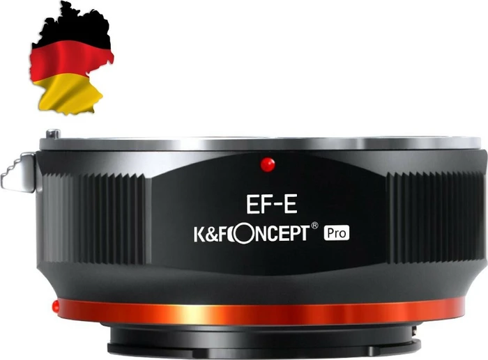 K&F Concept Fit Pro Adapter für Canon EF auf Sony E