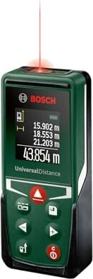 Bosch DIY UniversalDistance 50 Batterie-Laser-Entfernungsmesser inkl. Tasche