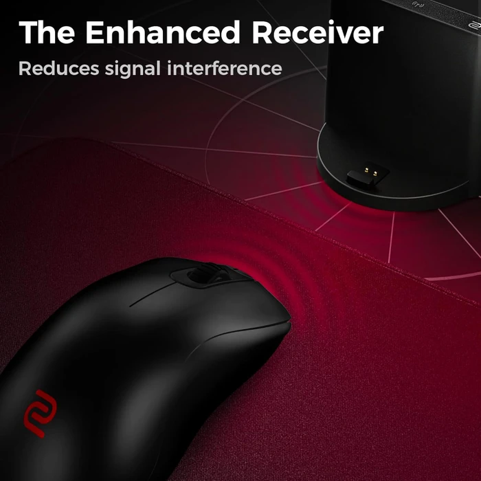 BenQ Zowie ZA13-DW 4K Wireless mit Ladestation, schwarz, USB