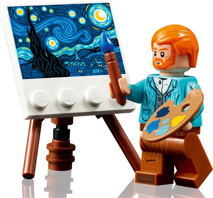 LEGO Ideas - Vincent van Gogh - Sternennacht