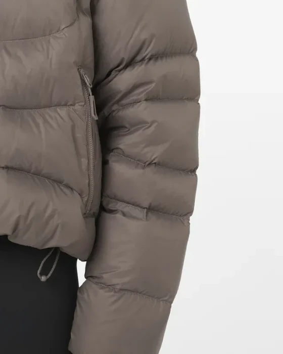 Salomon Outline Novelty Cropped Down Funktionsjacke iron (Damen)