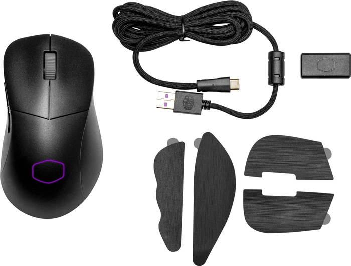 Cooler Master MasterMouse MM731, schwarz, USB/Bluetooth