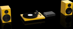 Pro-Ject Colourful Audio System goldgelb