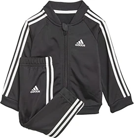 adidas 3-Streifen Trainingsanzug schwarz/weiß (Junior)