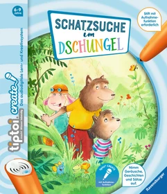 Ravensburger tiptoi Buch: Create: Schatzsuche im Dschungel