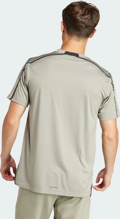 adidas Designed for Training Adistrong Workout Funktionsshirt kurzarm silver pebble/black (Herren)