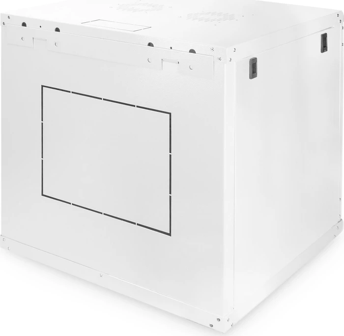 Digitus Professional Dynamic Basic Serie Wandschrank 12HE, montiert, Sicherheitsglastür, IP20, RAL 7035, 600mm tief