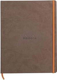 Rhodia Boutique Cahier, A4+, liniert, Softcover, braun, 80 Blatt