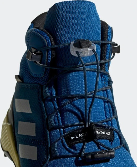 adidas Terrex Mid GTX blue beauty/grey one/shock yellow (Junior)
