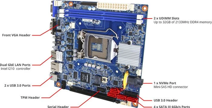 GIGABYTE MX11-PC0 (Intel 1151)
