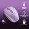 NGS Fog Dual Purple Wireless Mouse, violett, USB/Bluetooth Vorschaubild