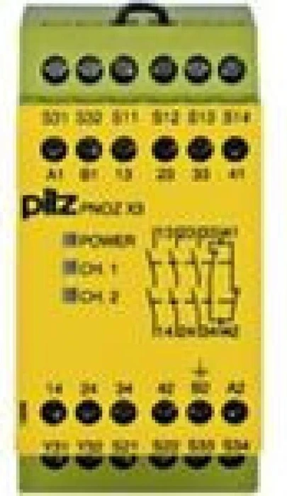 Pilz PNOZ X3 230VAC 24VDC 3n/o 1n/c 1so