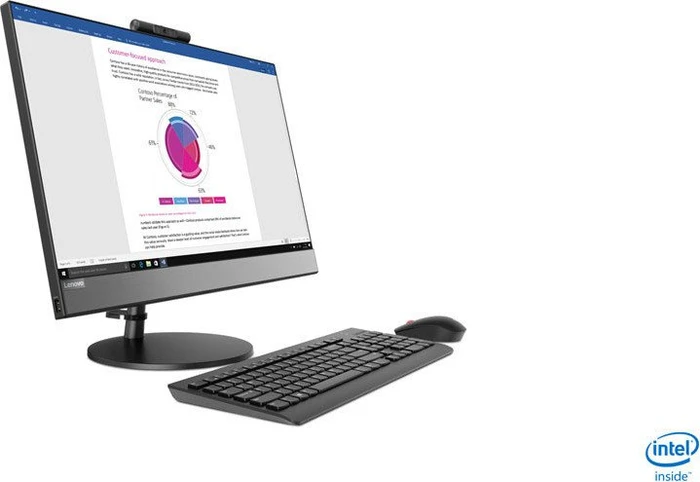Lenovo ThinkCentre V530-24ICB AiO, Core i3-8100T, 4GB RAM, 1TB HDD, DE