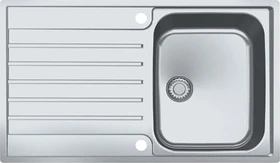 Franke Argos AGX 211-G Einbau Becken reversibel mit Ablauffernbedienung edelstahl