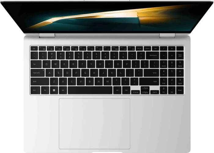 Samsung Galaxy Book4 Pro 360, Platinum Silver, Core Ultra 7 155H, 16GB RAM, 512GB SSD, DE