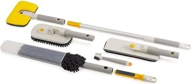 Joseph Joseph CleanTech Reinigungsset mit Verlängerungsstange Reinigungsbürsten-Set