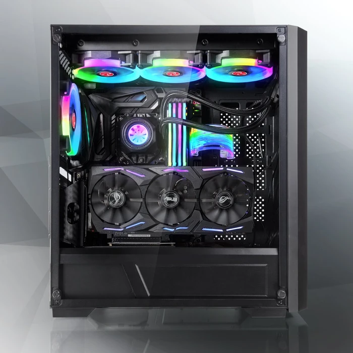 Raijintek Ponos MS4, Glasfenster