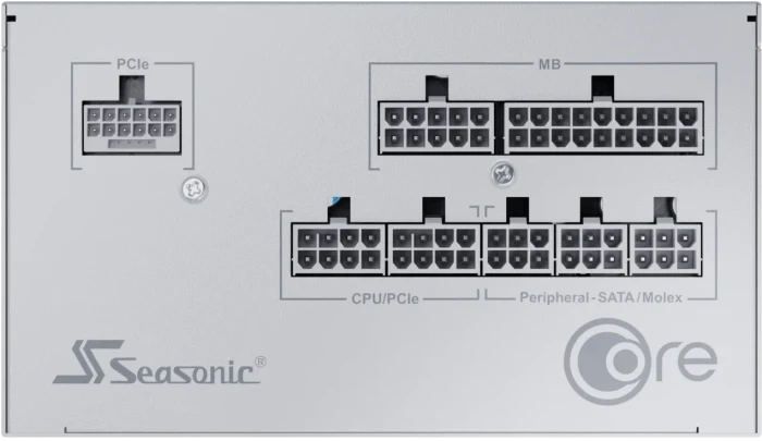 Seasonic Core GX White ATX 3 (2024) GX-750 750W, ATX 3.1