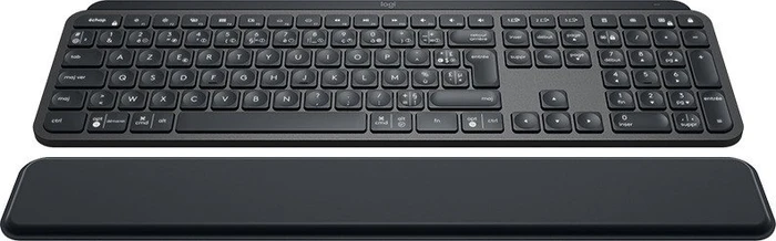 Logitech MX Keys Plus MX Palm Rest, schwarz, USB/Bluetooth, FR