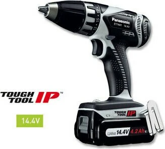 Panasonic EY7441LS2S Akku-Bohrschrauber inkl. Koffer + 2 Akkus 4.2Ah