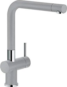 Franke Active Plus Festauslauf HD chrom steingrau