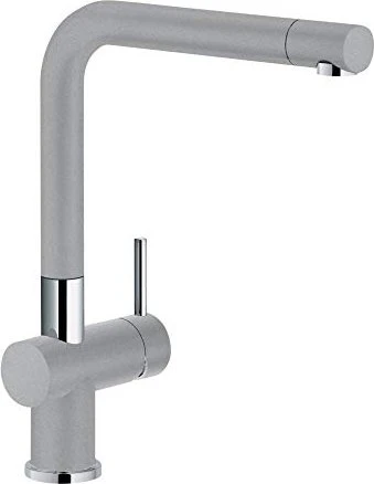 Franke Active Plus Festauslauf HD chrom steingrau