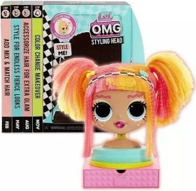 MGA Entertainment L.O.L. Surprise! O.M.G. Styling Head Neonlicious