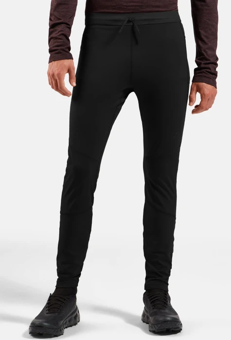 Odlo Zeroweight Warm Tights 2.0 Laufhose lang schwarz (Herren)
