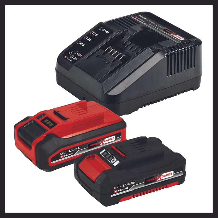 Einhell Classic TC-TK 18Li Kit Akku-Maschinenset inkl. 2 Akkus 1.5/3.0Ah
