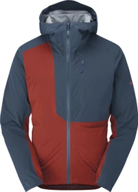 Rab Cinder Kinetic Fahrradjacke tuscan red/tempest blue (Herren)