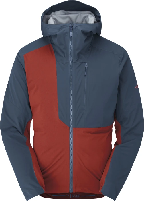Rab Cinder Kinetic Fahrradjacke tuscan red/tempest blue (Herren)