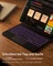 Inateck Magnetische Tastaturhülle für iPad Air 6 11"/iPad Air 5/iPad Pro 11", schwarz, DE Vorschaubild