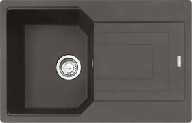 Franke Urban UBG 611-78 Einbau Becken reversibel mit Ablauffernbedienung schiefergrau