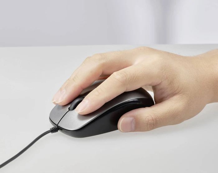 Renkforce Optische Maus grau, USB