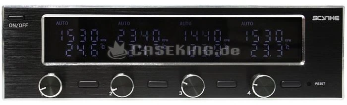 Scythe Kaze Server schwarz, 5.25" Lüftersteuerung 4-Kanal