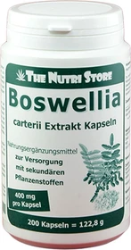 The Nutri Store Boswellia carterii 400mg Extrakt Kapseln, 200 Stück