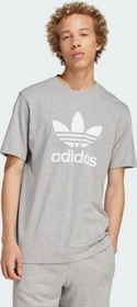 adidas Adicolor Trefoil T-Shirt kurzarm medium grey heather (Herren)