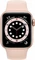 Apple Watch Series 6 (GPS) 40mm Aluminium gold mit Sportarmband sandrosa Vorschaubild
